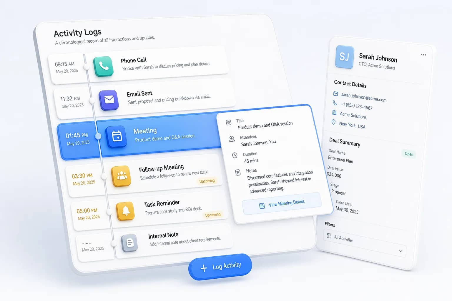 Activity Logs