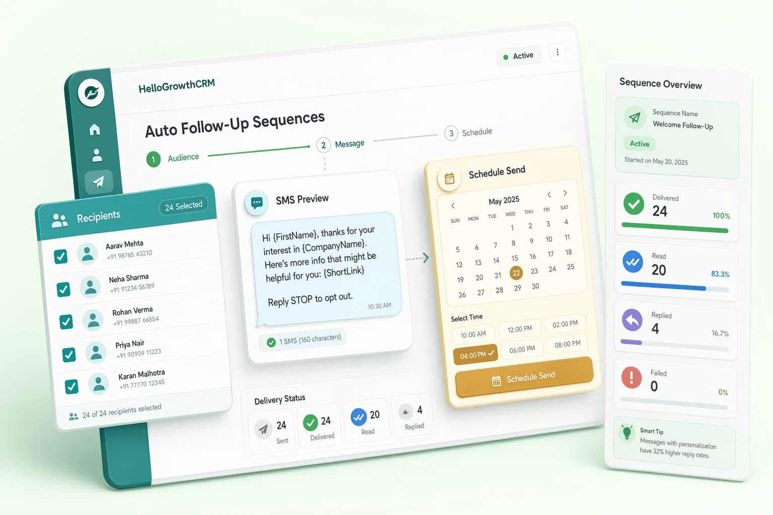 Auto Follow-Up Sequences