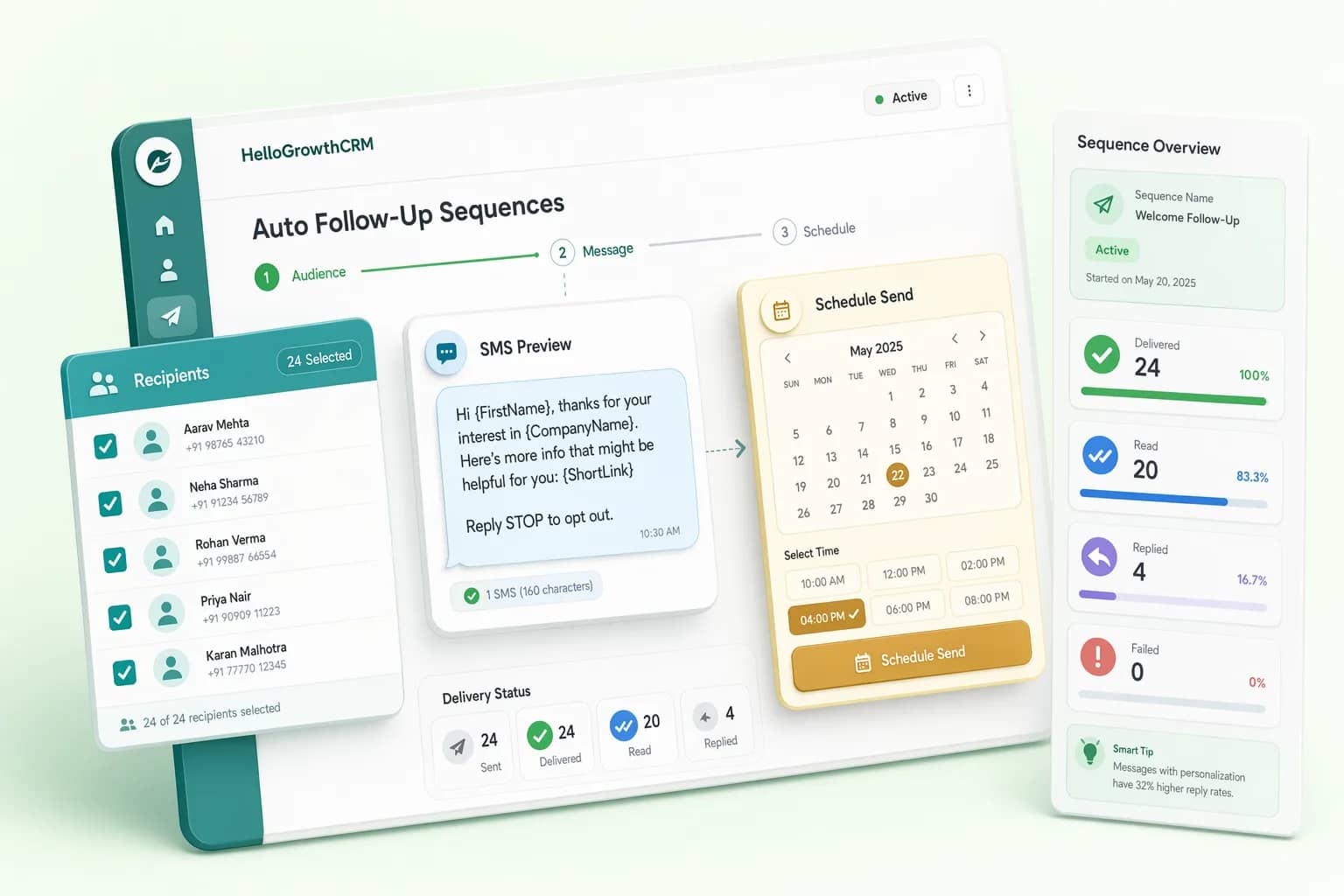 Auto Follow-Up Sequences