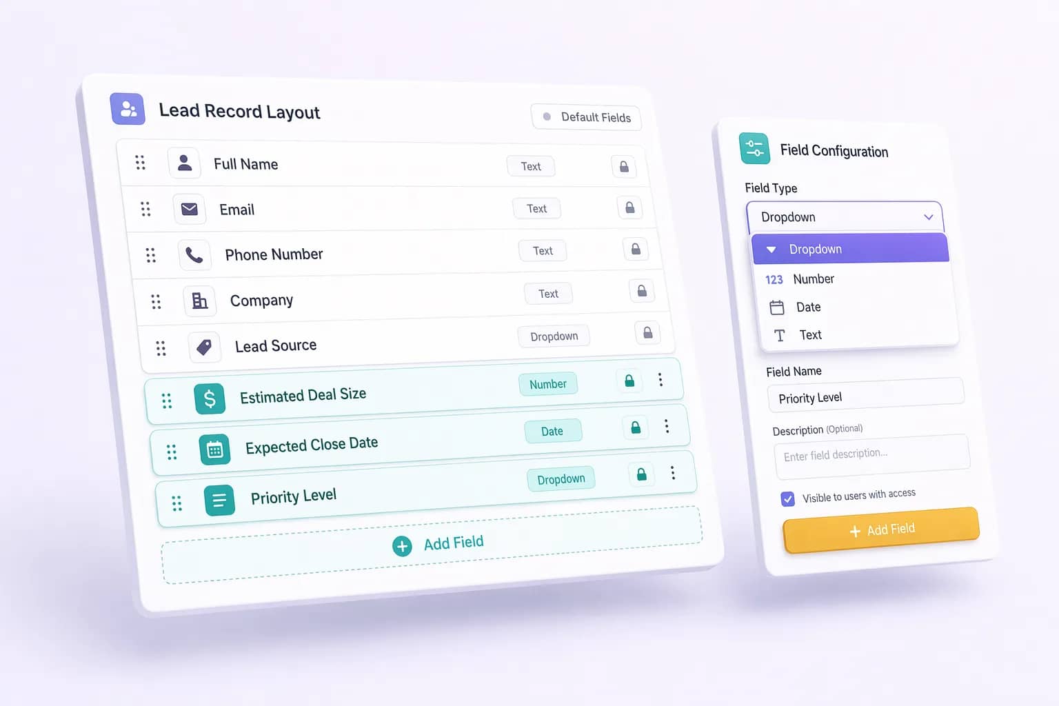 Custom Roles & Field-Level RBAC