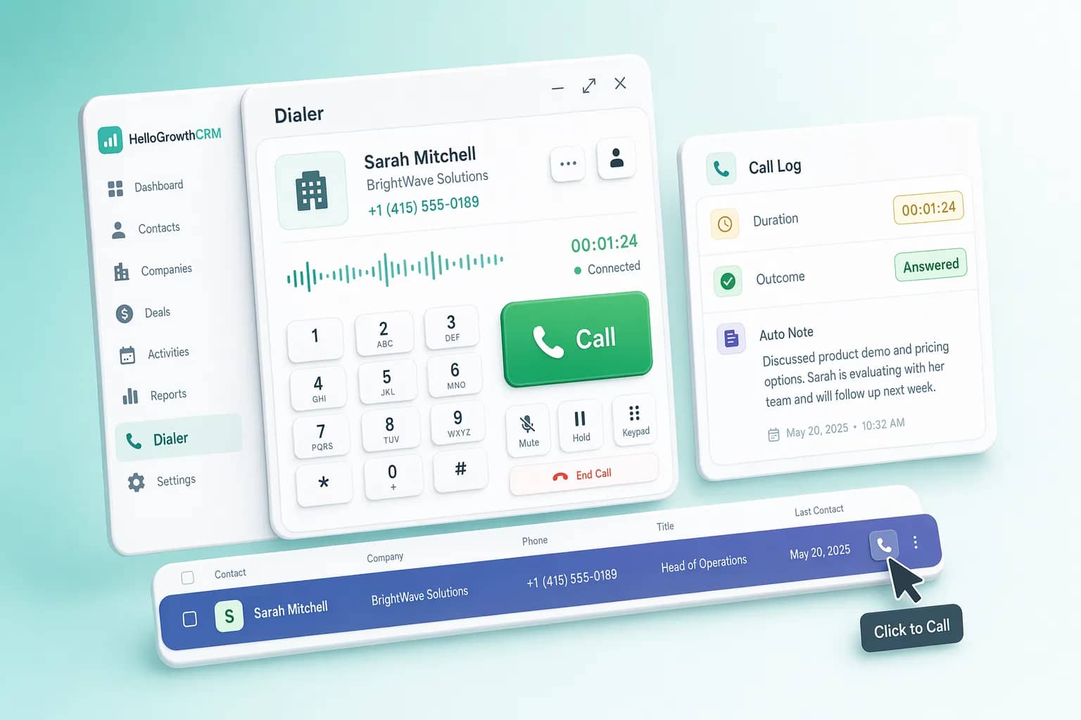 Dialer Configuration