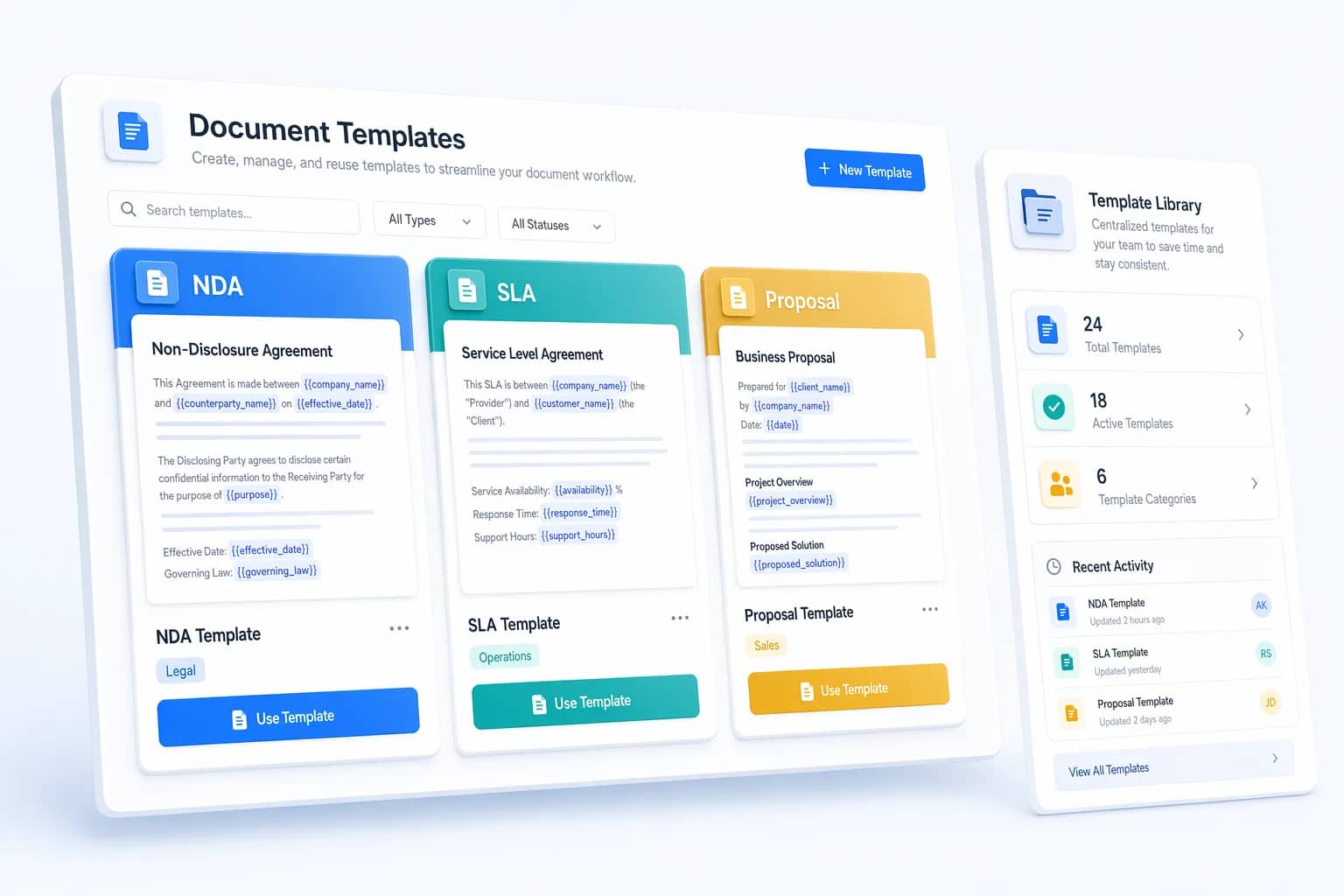 Document Templates