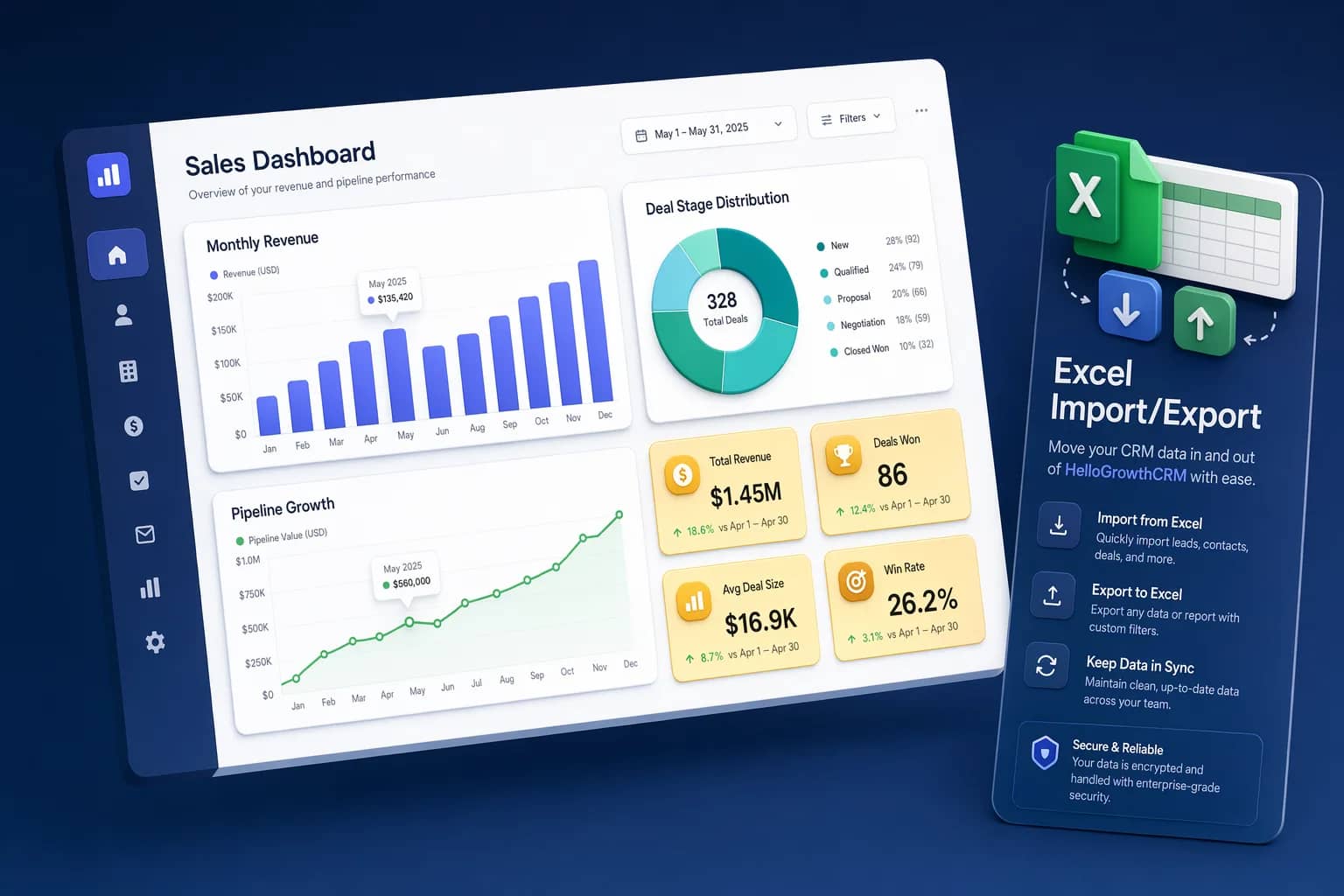 Excel Import/Export