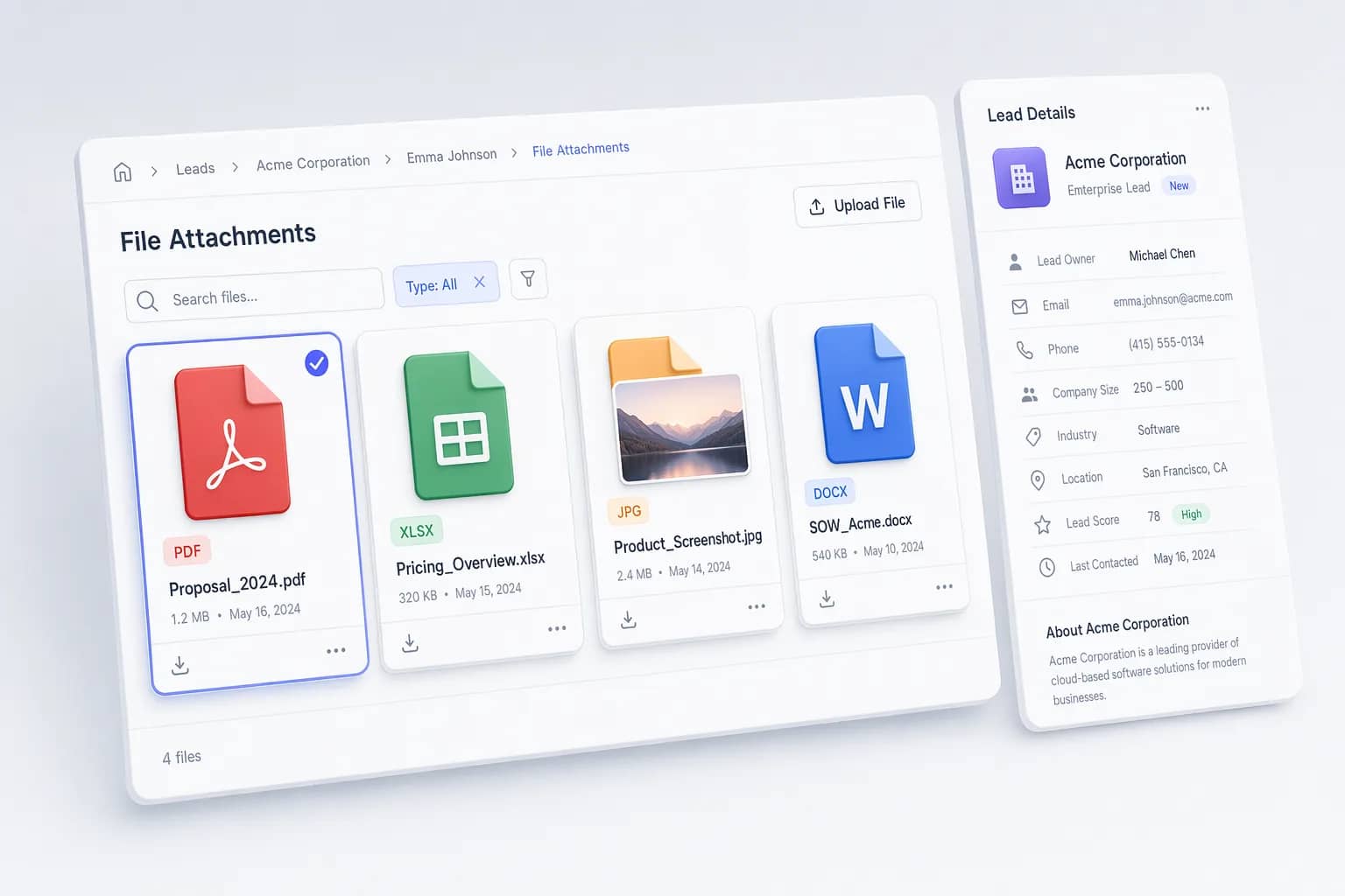 File Attachments