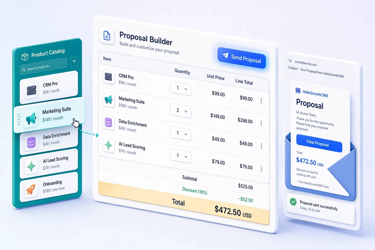 Product catalog & pricing