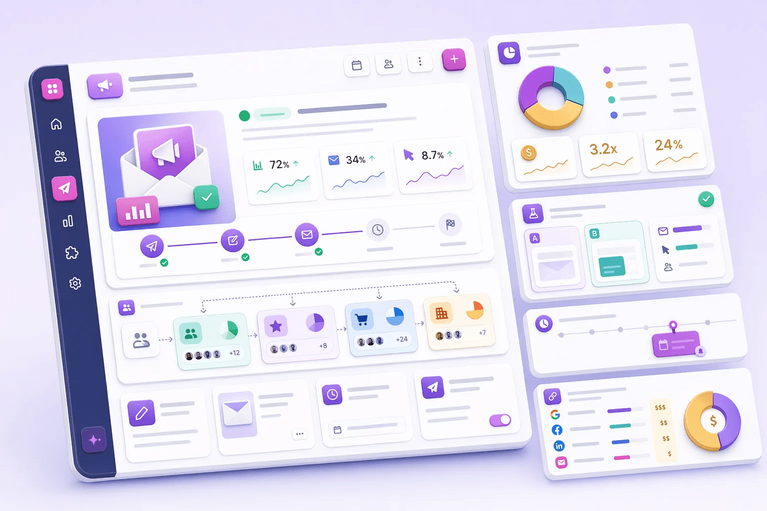 Marketing & Campaigns features preview