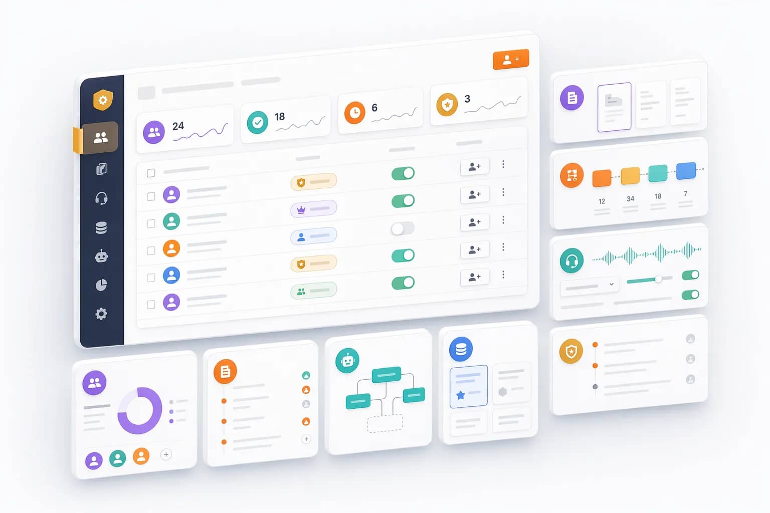 Settings & Admin features preview