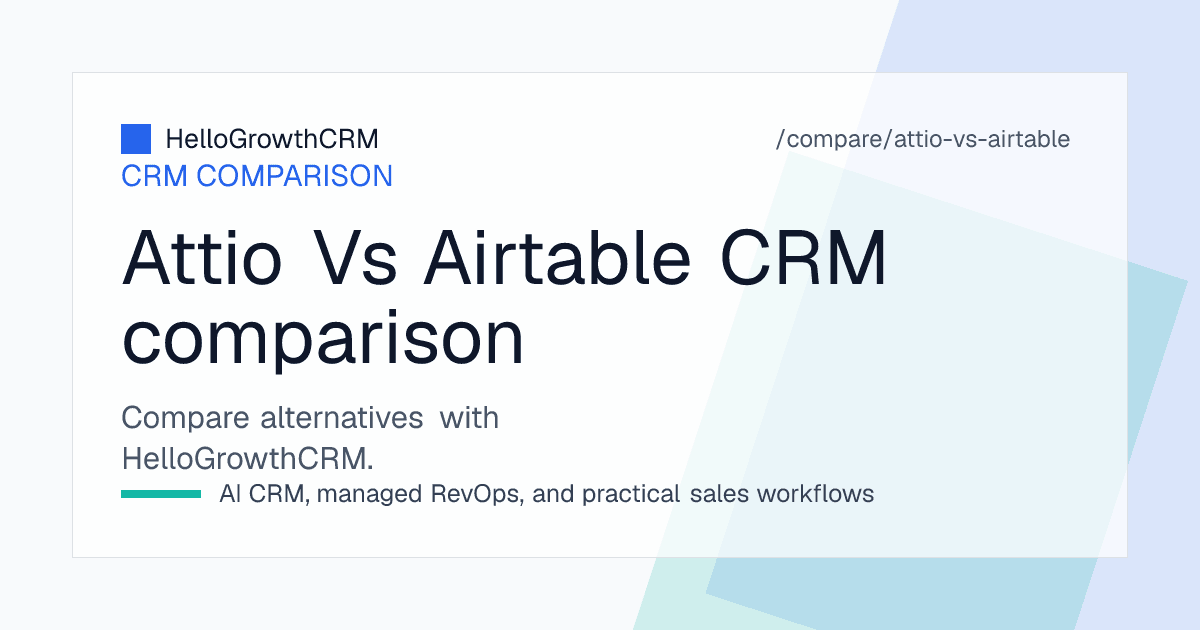 Comparison of a modern CRM record view and a flexible relational database configured as a pipeline
