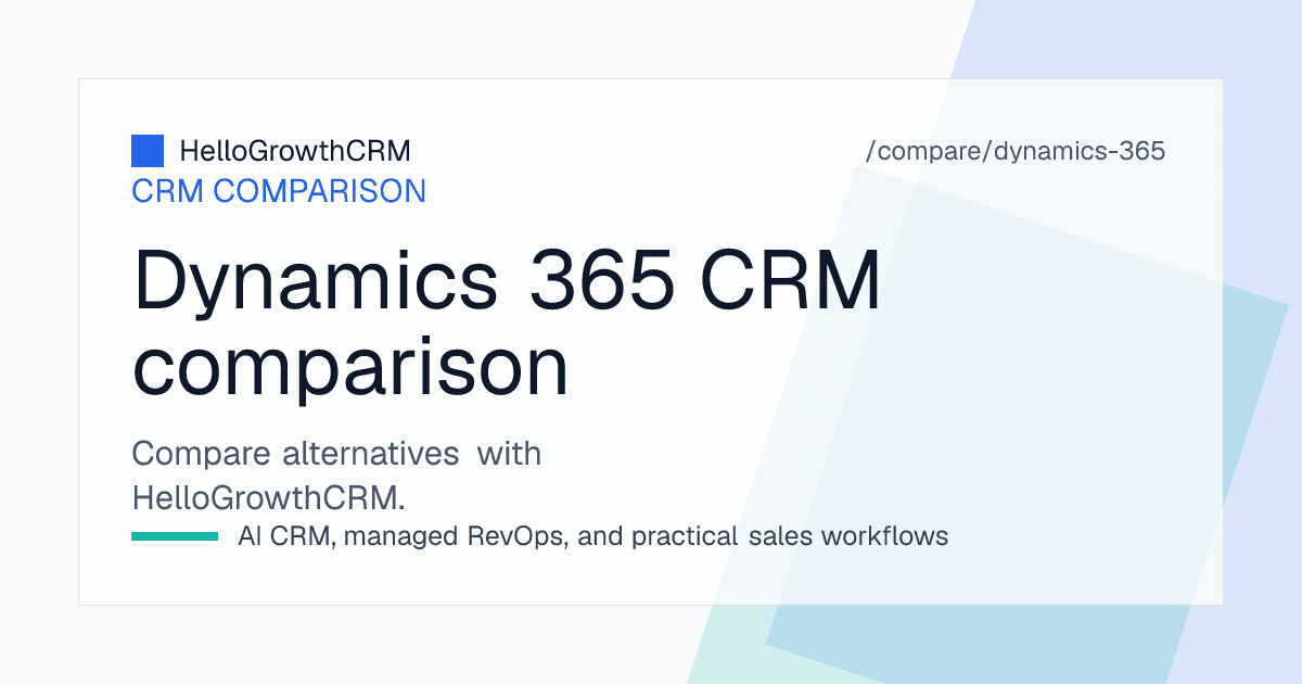 Best Microsoft Dynamics 365 alternatives — CRM shortlist