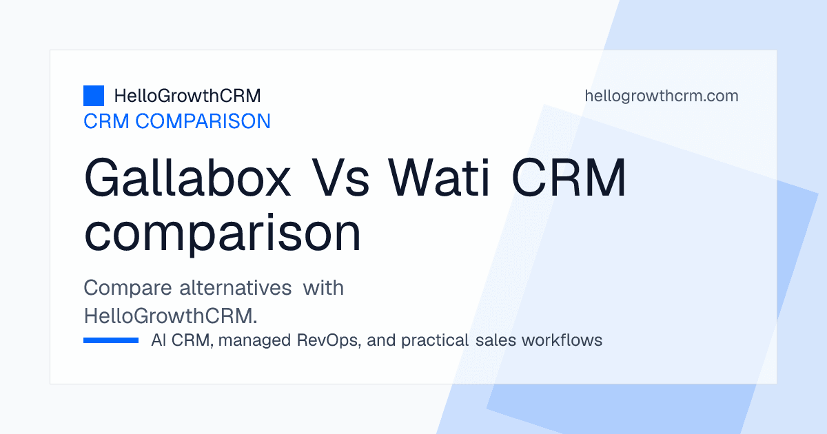 Comparison of Gallabox and Wati across shared inbox handling, chatbot building, contact management and support