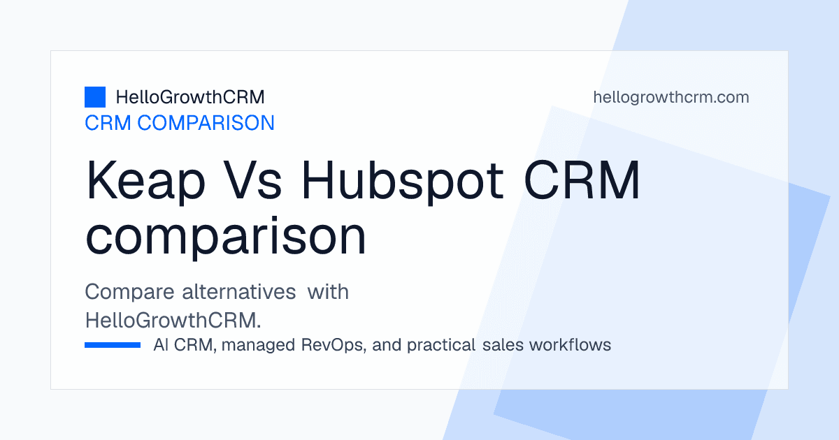 Comparison of a small-business automation builder and a large multi-hub customer platform