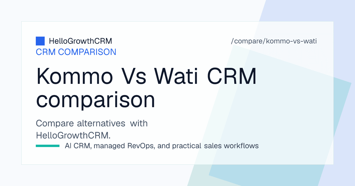 Comparison of a messenger-led sales pipeline and a shared WhatsApp team inbox with campaign tools