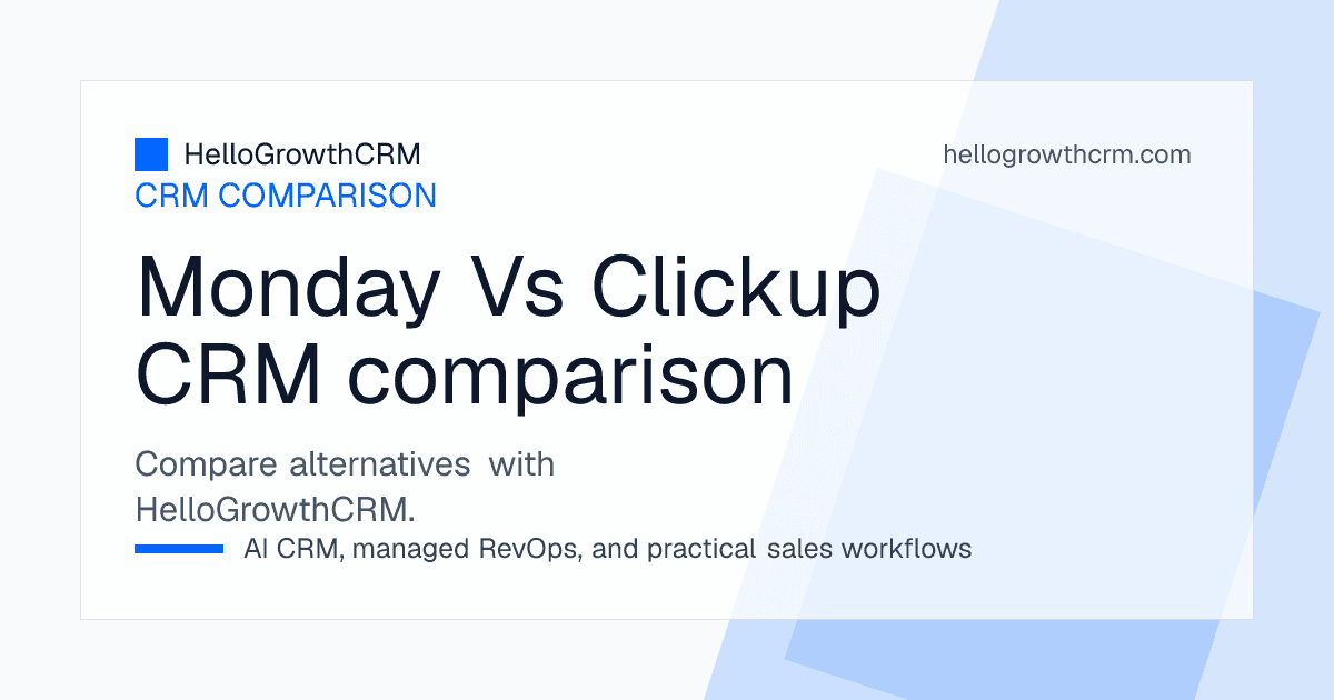 Comparison of a packaged sales board on a work platform and a custom-built pipeline in a flexible productivity tool