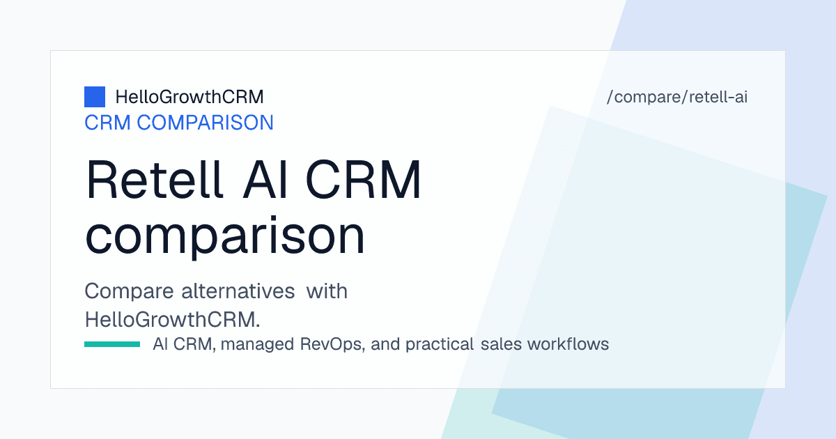 Best Retell AI alternatives — CRM shortlist