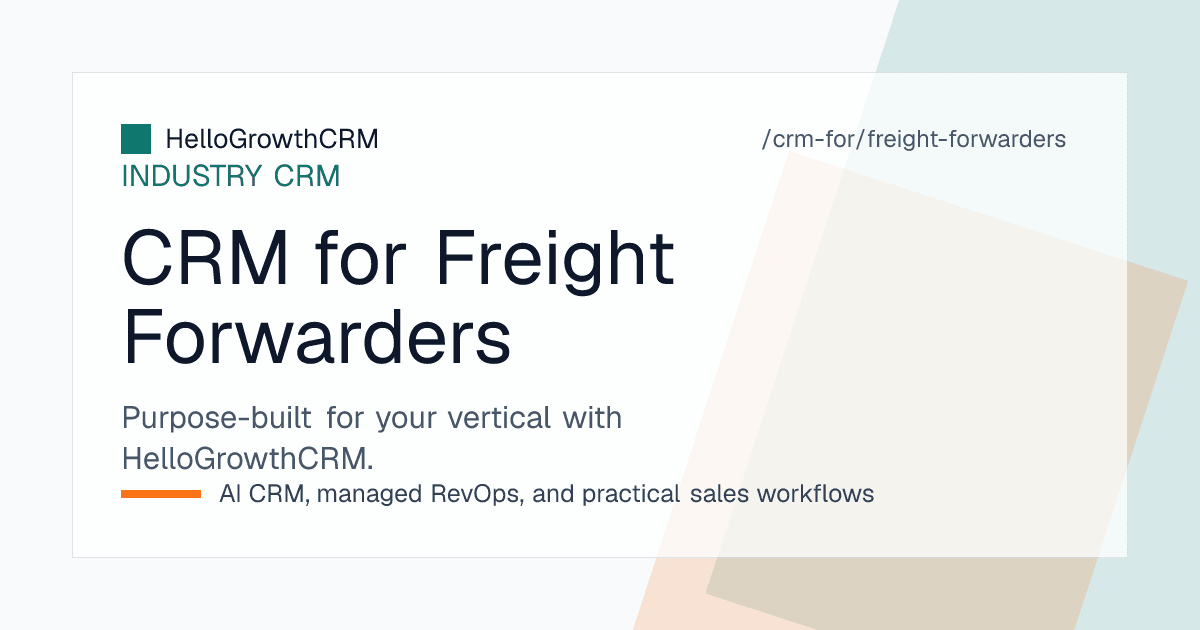 Freight forwarding sales pipeline showing rate enquiries and quotation validity stages