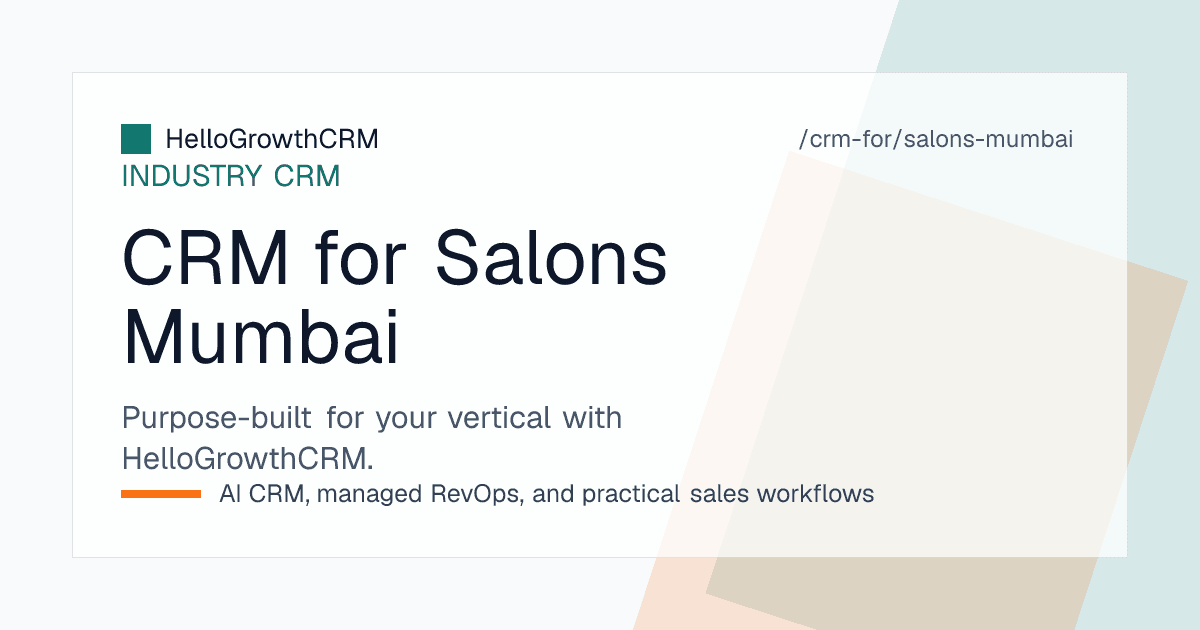 Mumbai salon team reviewing client rebooking and membership balances in HelloGrowthCRM