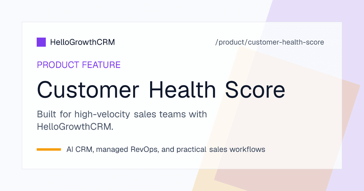 Customer health score dashboard for churn risk and expansion opportunities
