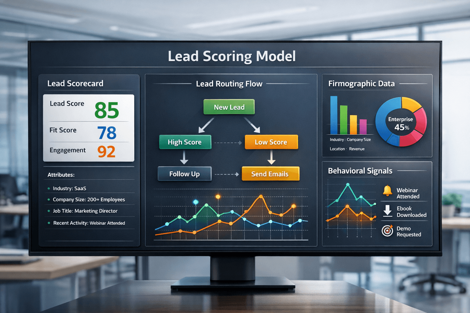 B2B Lead Scoring Model preview