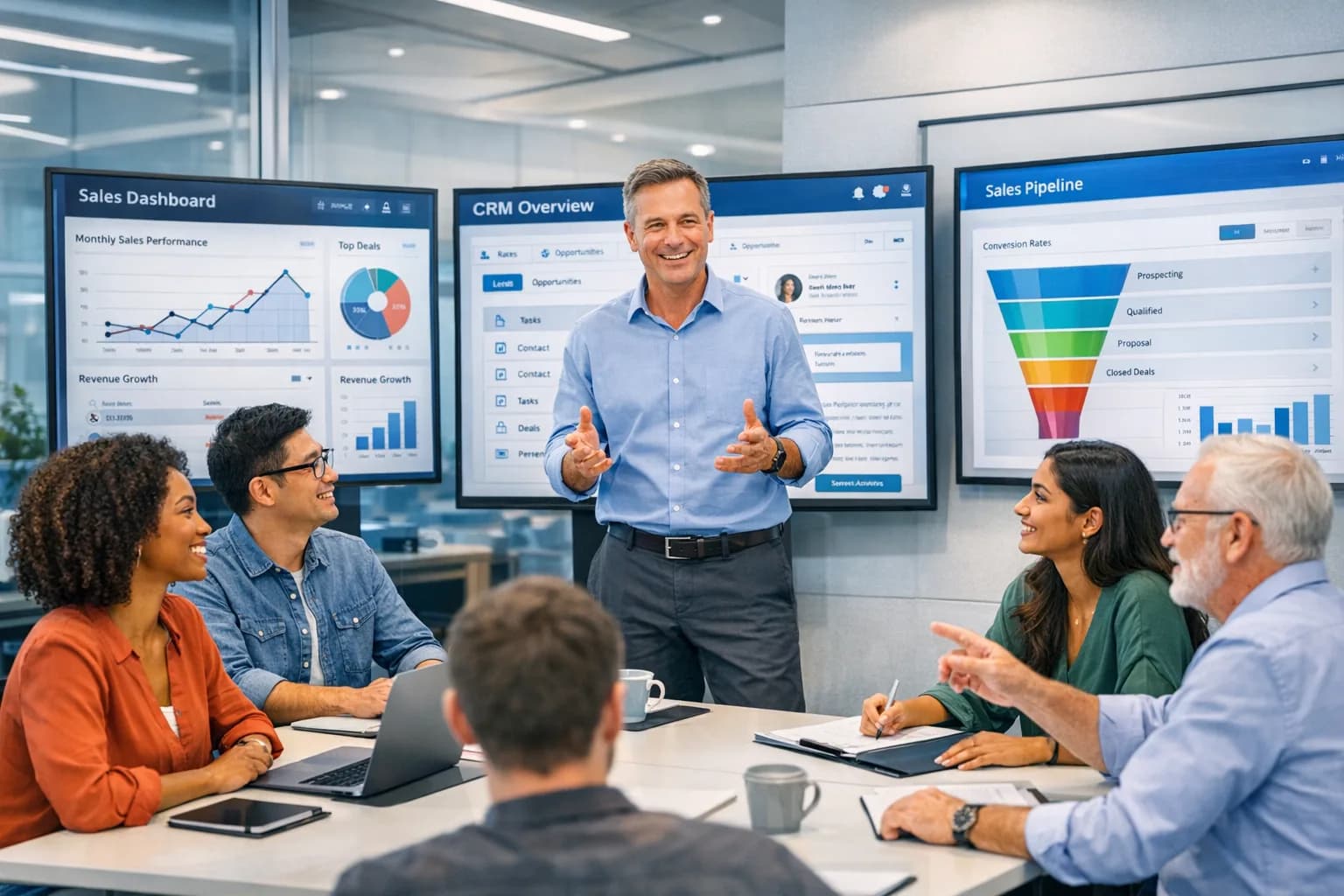 HelloGrowthCRM Academy — free CRM and sales training courses