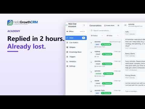 YouTube thumbnail — Still Replying to Leads After 2 Hours? You've Already Lost the Deal