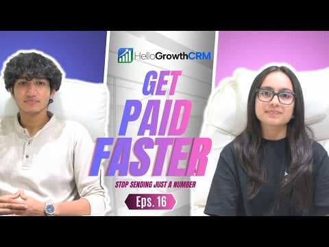 YouTube thumbnail — A Sale Isn't a Sale Until You Get Paid | 3 Habits to Never Chase Payments Again