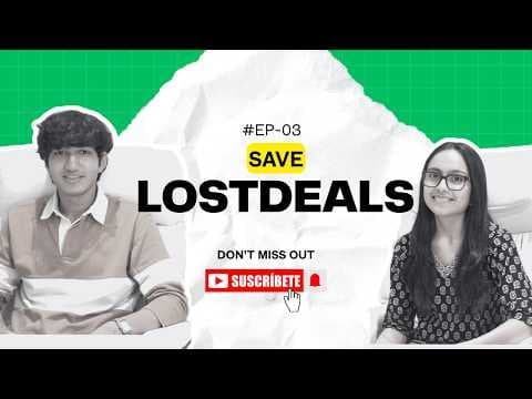 YouTube thumbnail — The 60-Second Habit That Saves Every Sales Deal You're About to Lose
