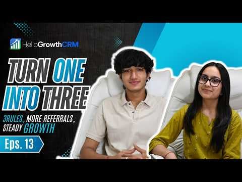 YouTube thumbnail — The 3 Rules That Turn One Happy Customer Into Three New Ones