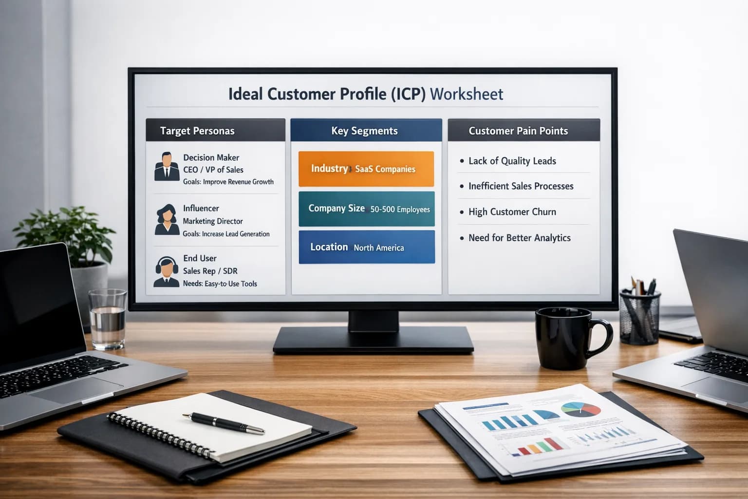 Ideal Customer Profile (ICP) Worksheet preview
