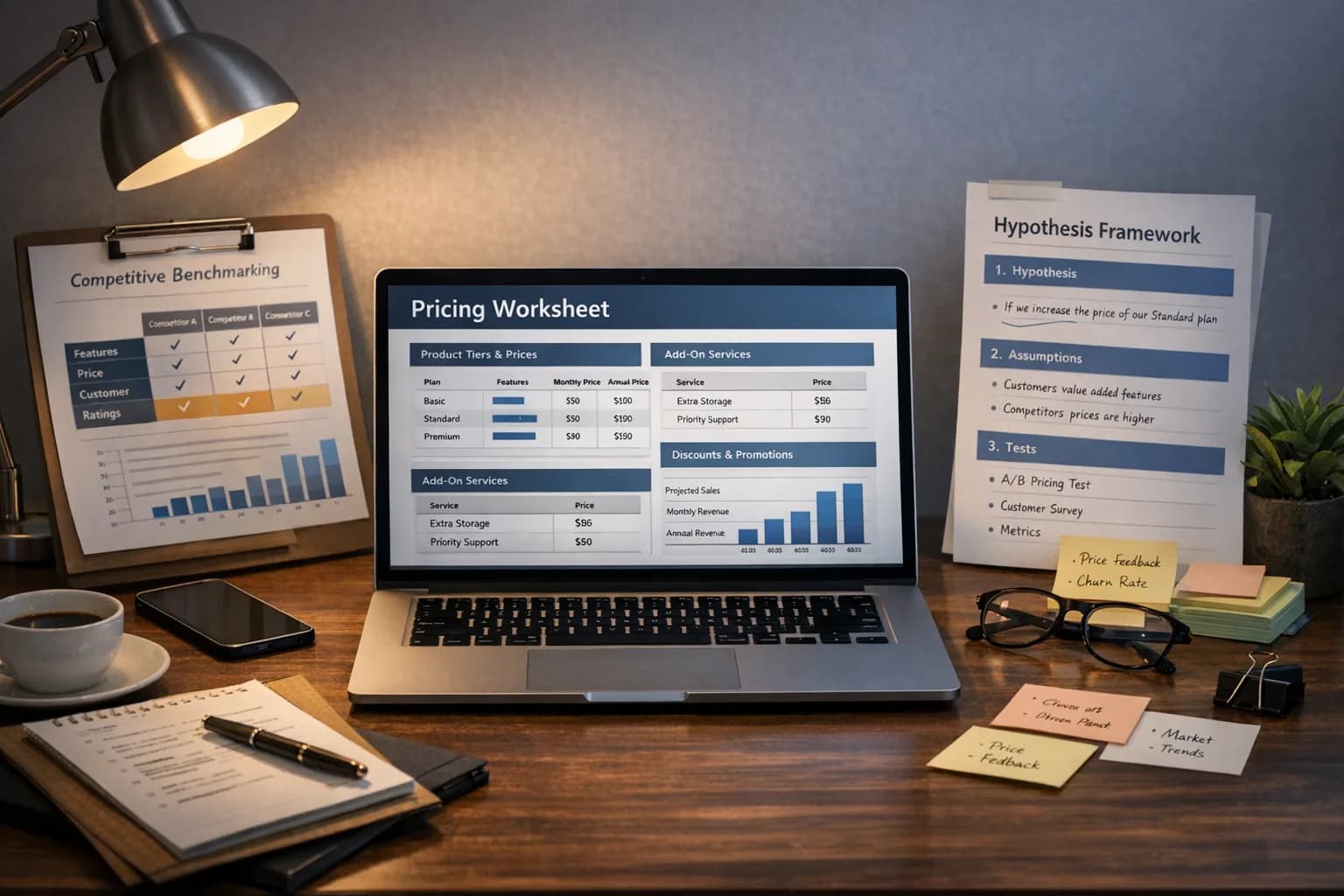 Pricing Hypothesis Worksheet preview