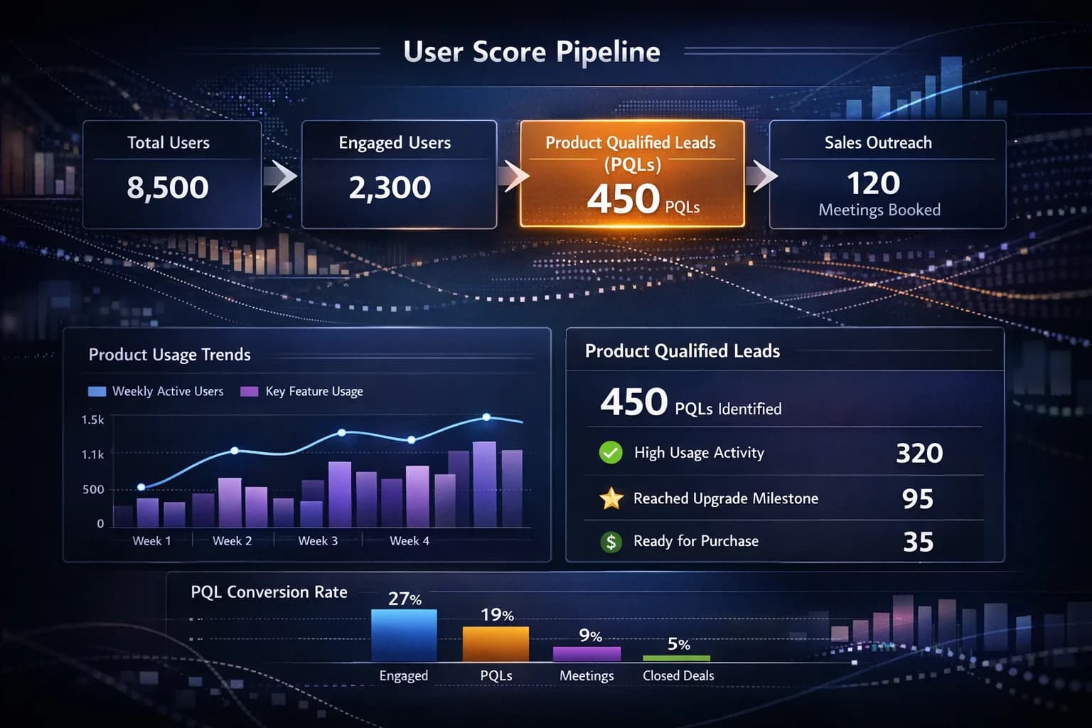 Product-Led Growth Scoring preview