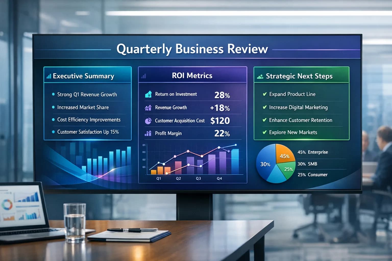 QBR Presentation Template — Quarterly Business Review preview