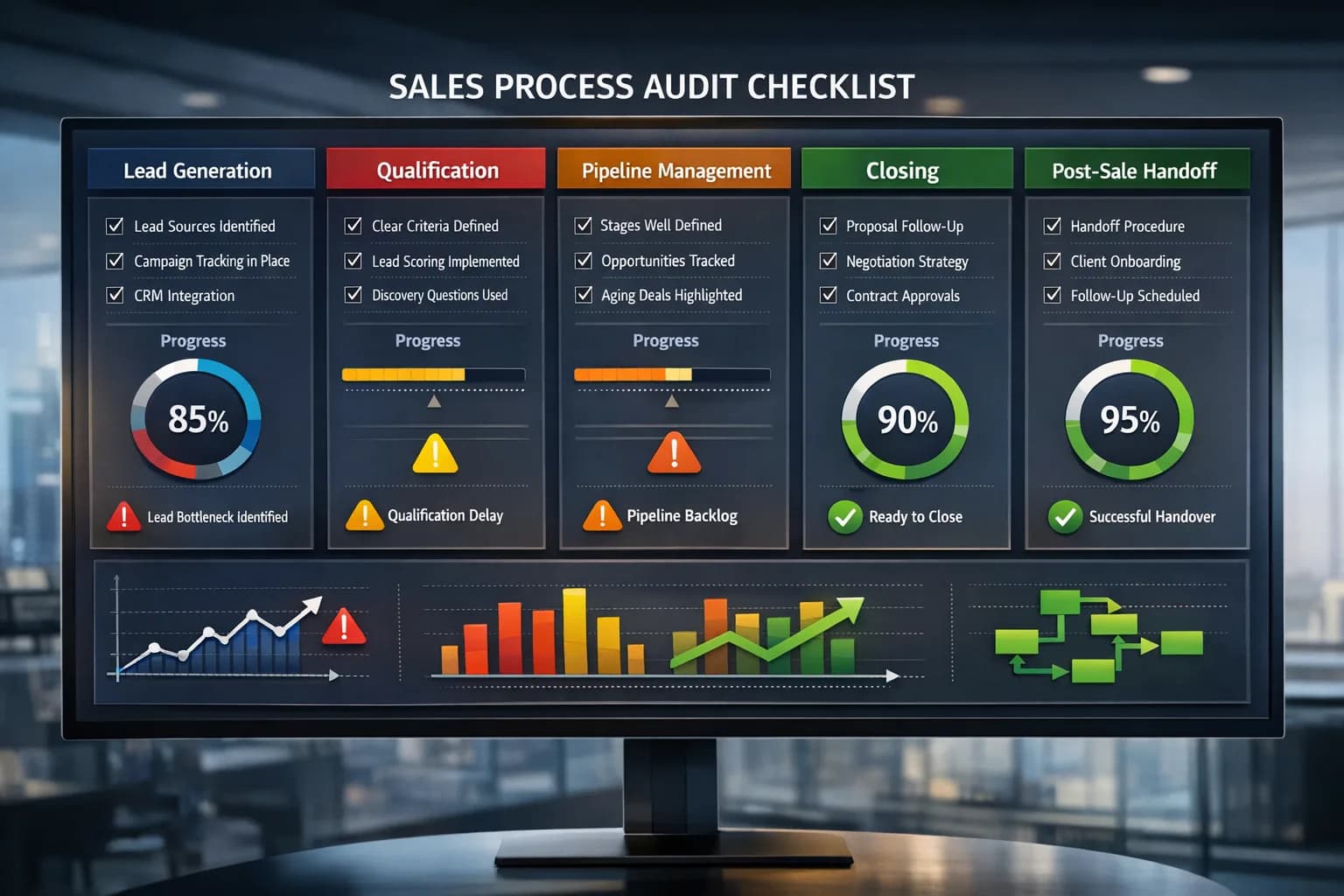 Sales Process Audit Checklist preview