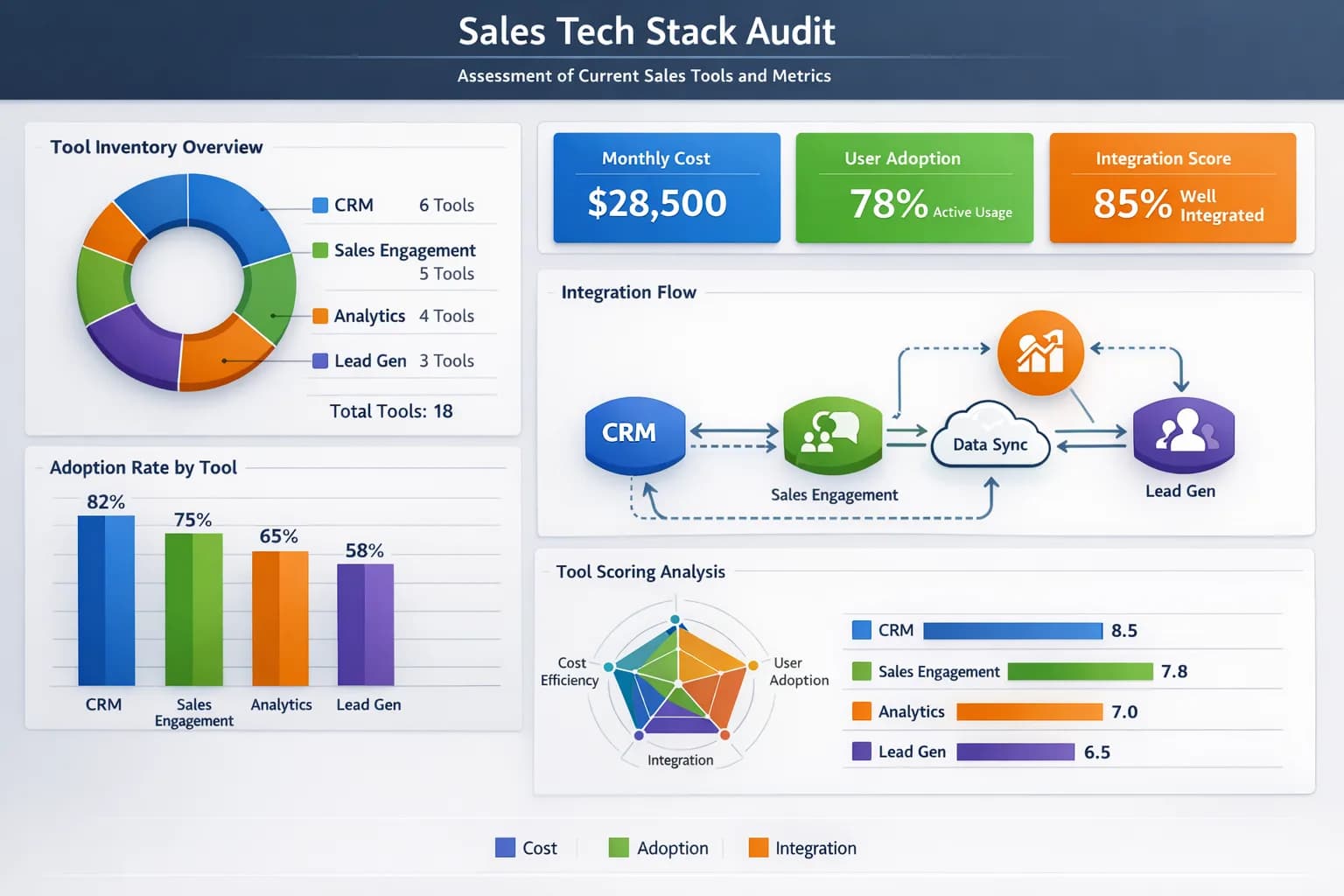 Sales Tech Stack Audit preview