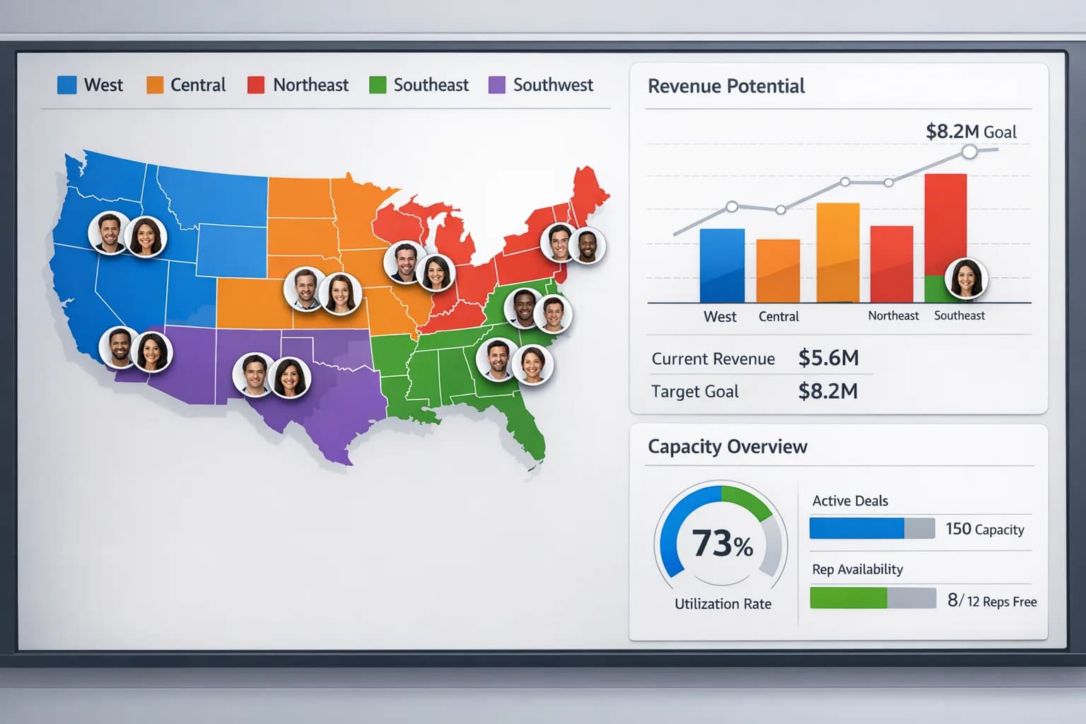 Sales Territory Planning Template preview