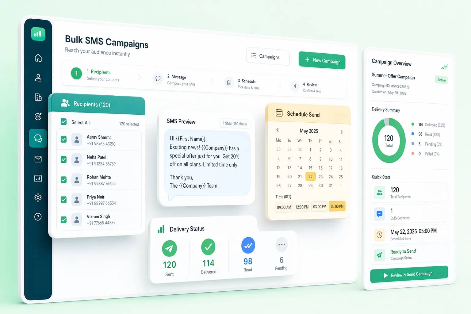 Bulk SMS Campaigns