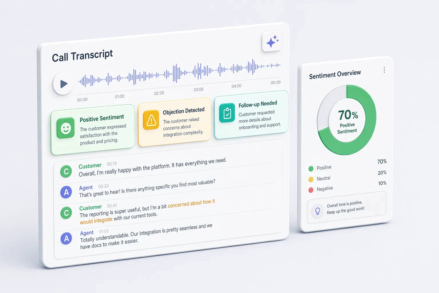 Call Coaching (Real-Time AI Hints)