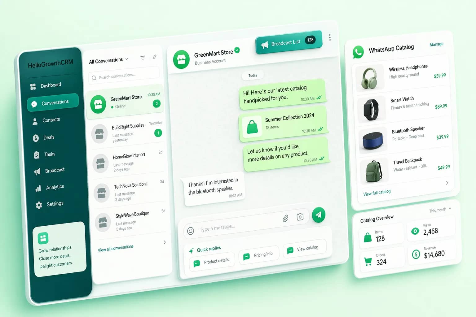 WhatsApp Catalog (Commerce)