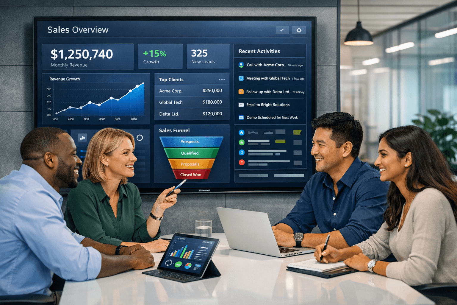 HelloGrowthCRM topic hub for CRM, AI sales, and RevOps resources