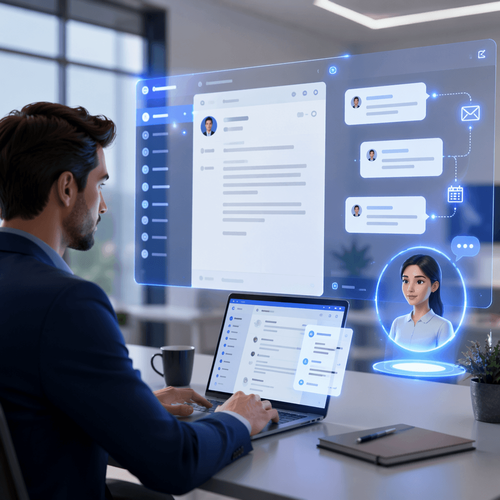 AI Email Reply Generator for Sales Teams: Writing Personalized Follow-Ups Inside HelloGrowthCRM