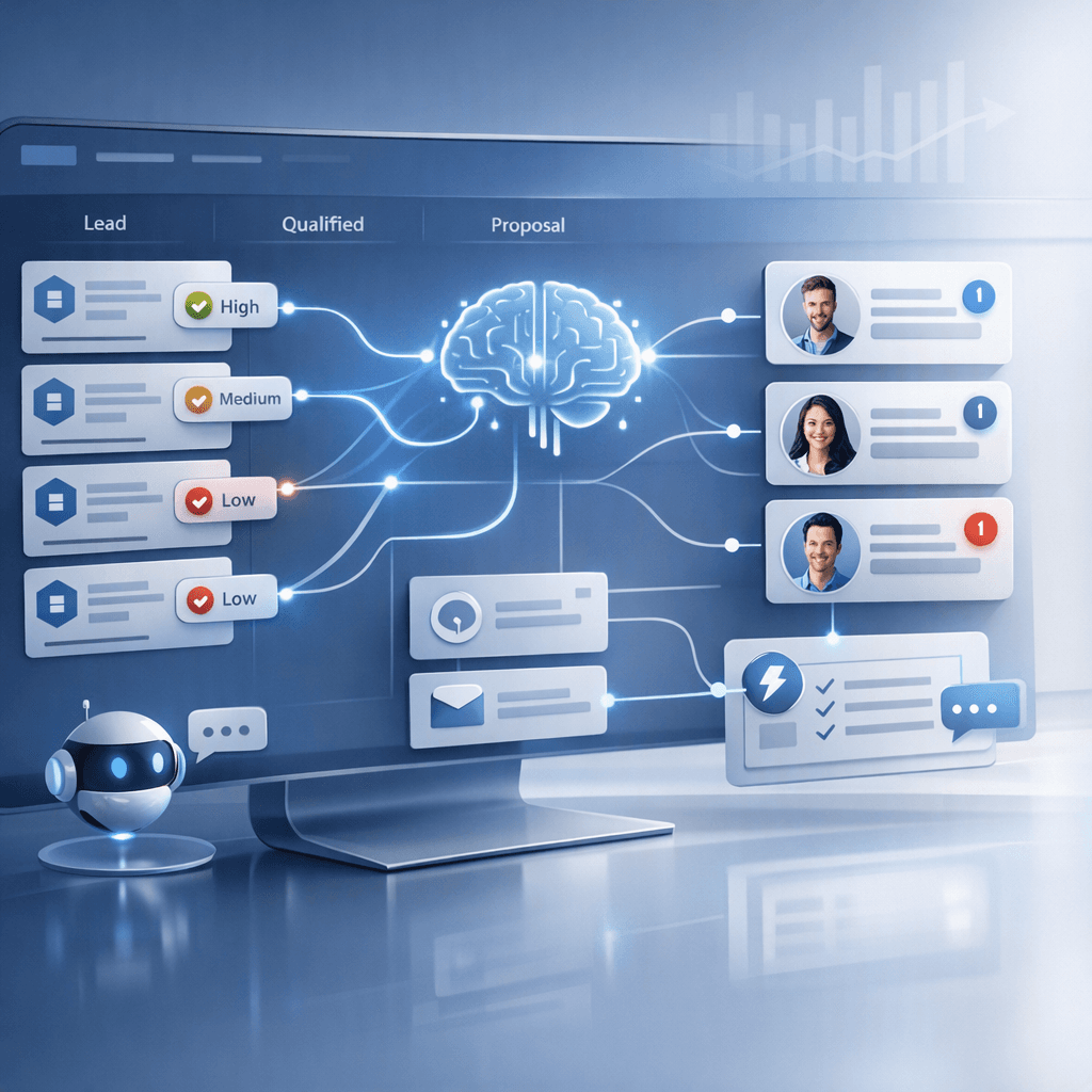 AI Lead Qualification Workflows for B2B Teams: How to Automate Scoring, Routing, and First Response