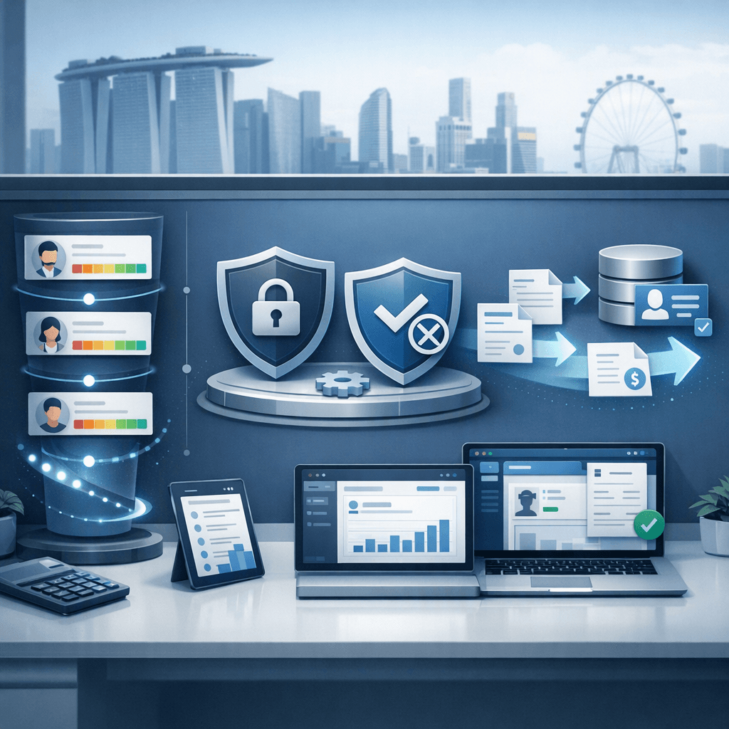 AI Lead Scoring Workflows for Singapore B2B Teams: PDPA-Safe Automation, DNC Checks and PEPPOL-Ready Handoffs