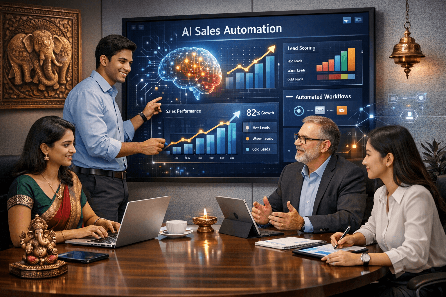The Role of AI in Automating Sales Processes for Indian SMEs