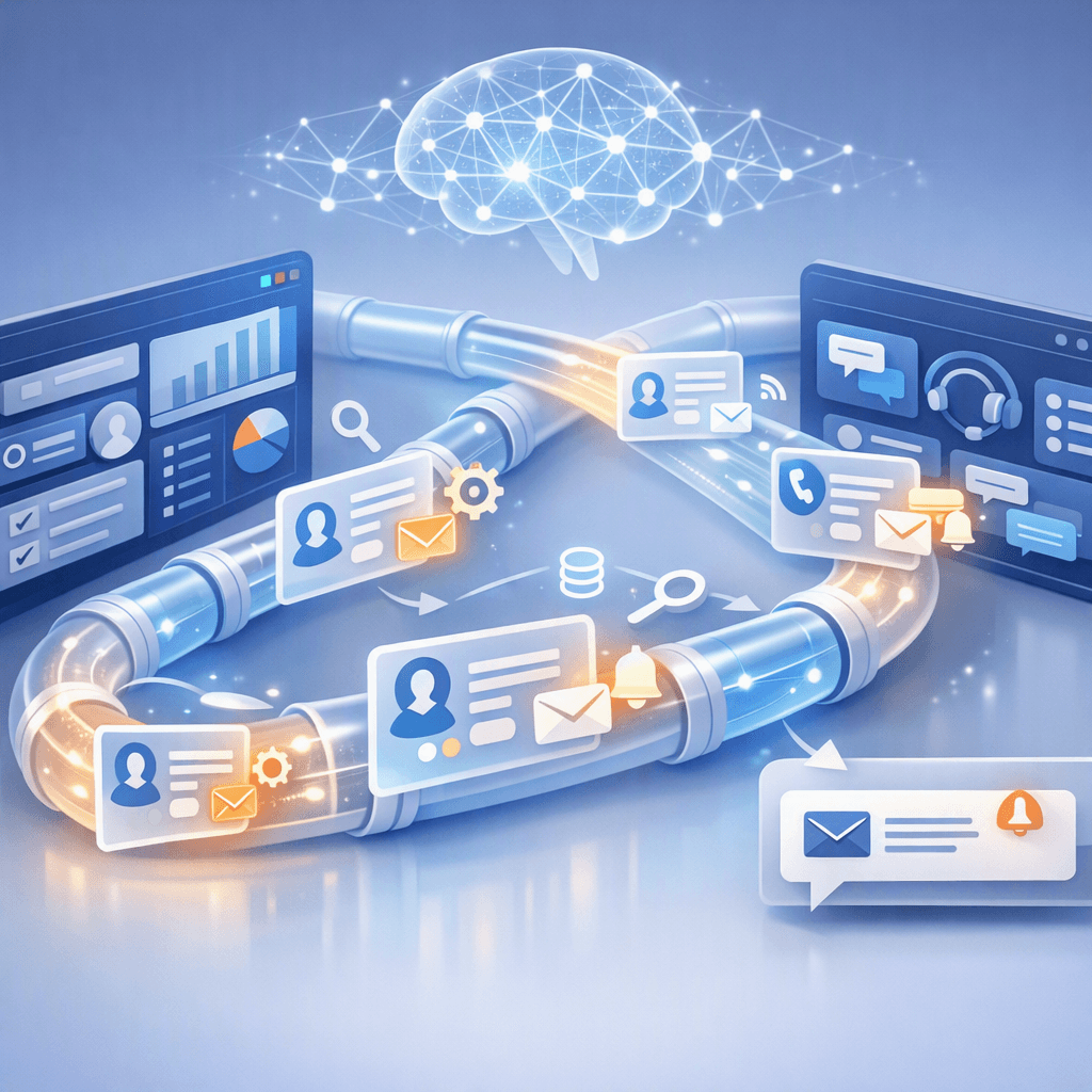 AI Workflow Automation for CRM Handoffs: How to Route, Enrich, and Follow Up Without Losing Leads