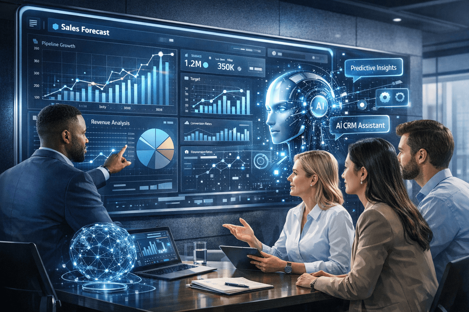 Mastering B2B Sales Forecasting with AI-Driven CRM Strategies