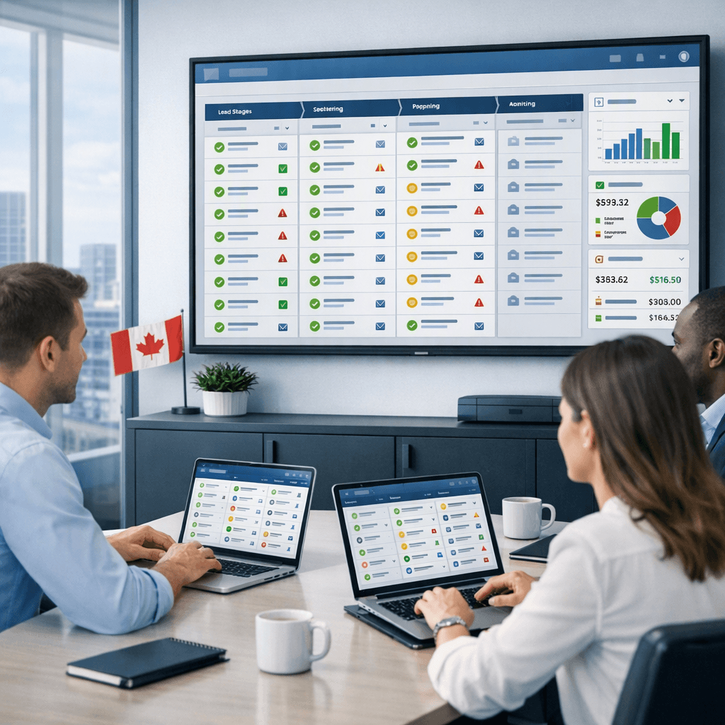 CASL-Compliant CRM Pipeline Setup for Canadian B2B Sales Teams Using QuickBooks Online (Canada)