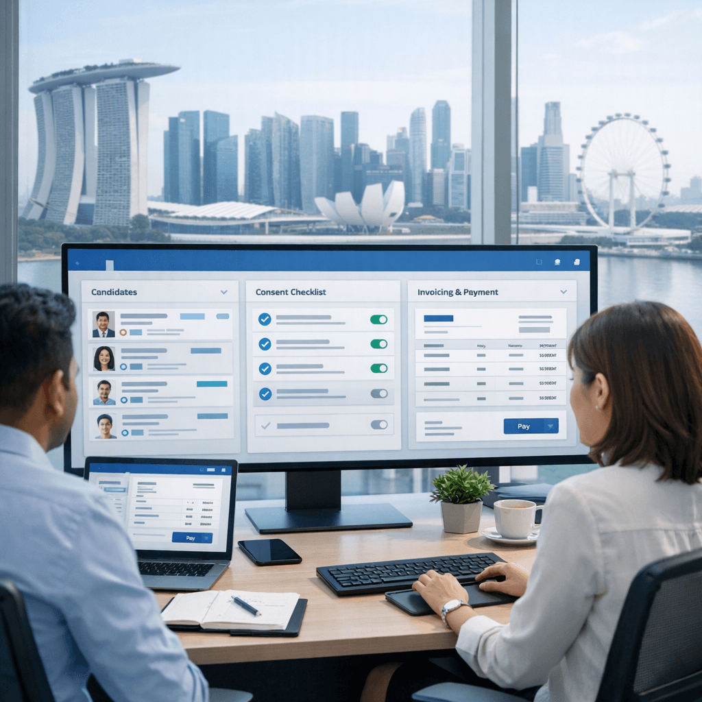 CRM for Singapore Recruitment Agencies: Candidate Submissions, PDPA Consent Tracking and PEPPOL Billing in One Workflow