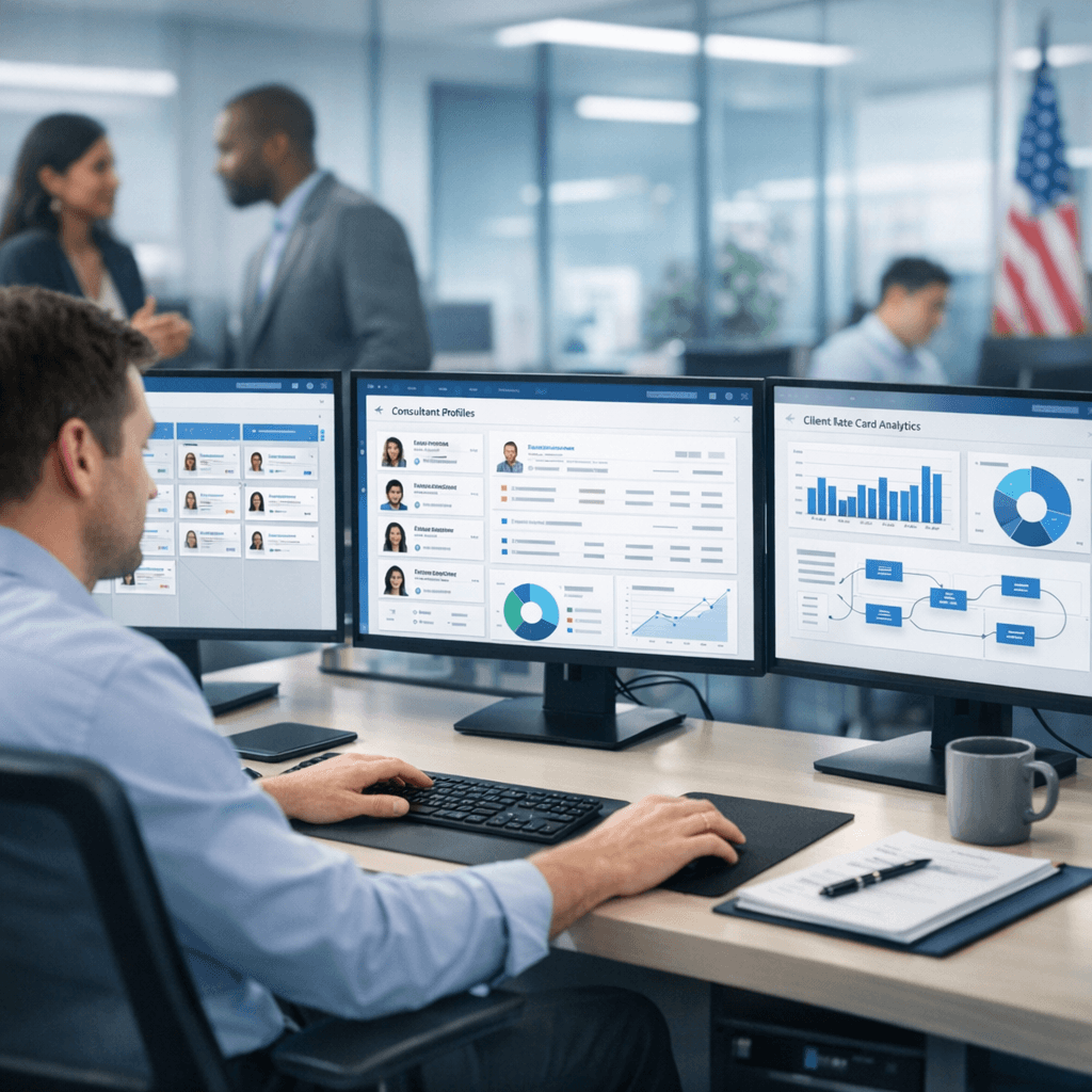 CRM for U.S. IT Staffing Firms: Candidate Redeployment, Client Rate Cards, and TCPA-Safe Outreach in HelloGrowthCRM (United States)