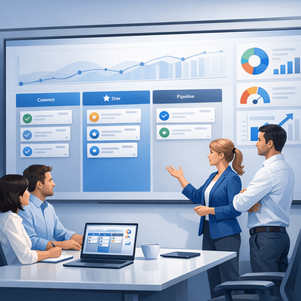 CRM Forecast Category Setup for B2B Sales Teams Evaluating AI-Powered Pipeline Management