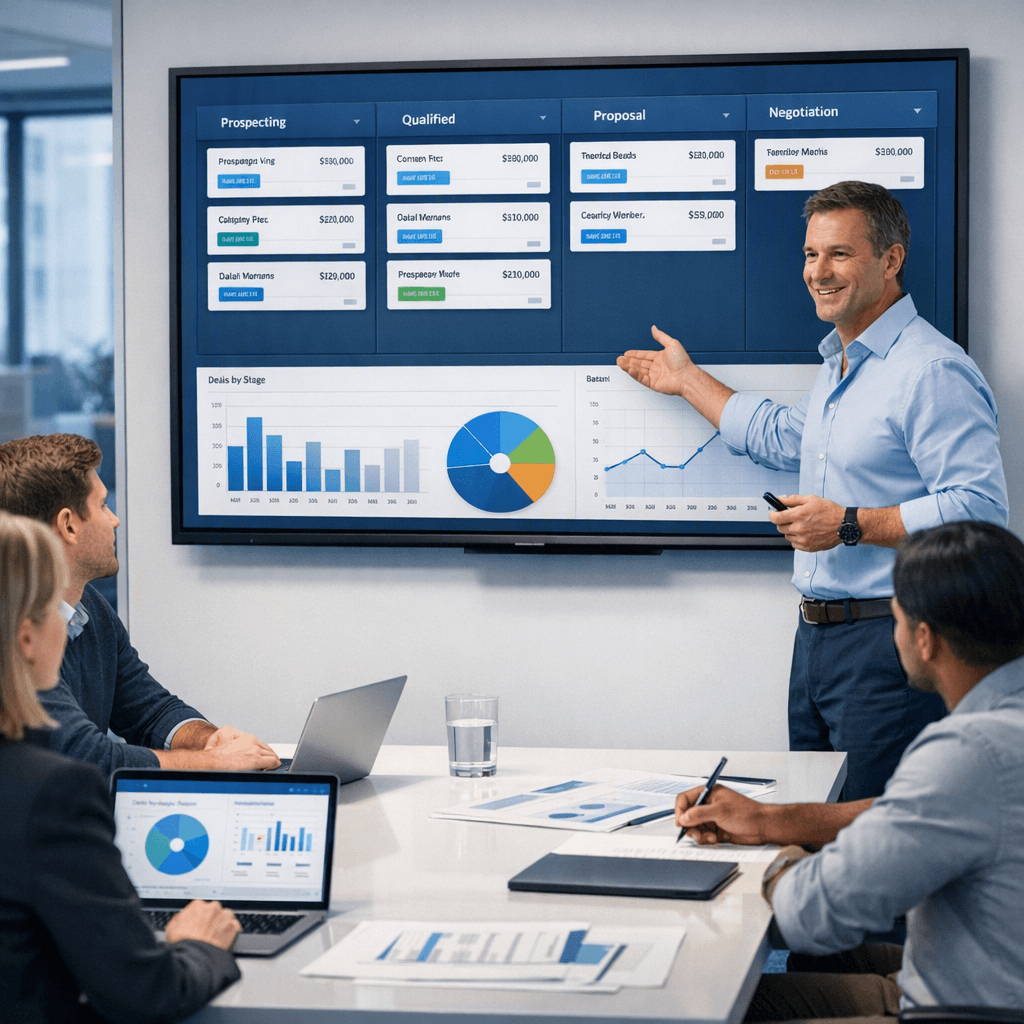 CRM Pipeline Review Template for B2B Sales Teams Replacing Spreadsheets