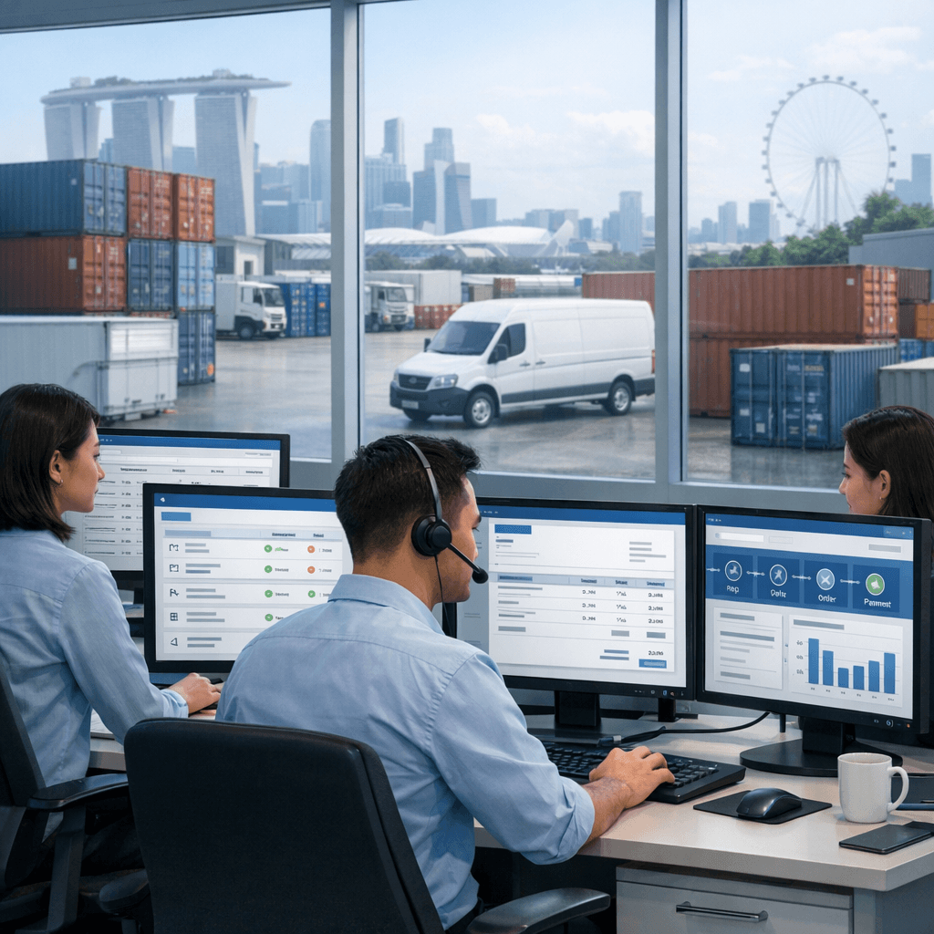 CRM for Singapore Logistics SMEs: RFQ-to-Cash Workflow with PDPA, DNC Checks and PEPPOL Billing